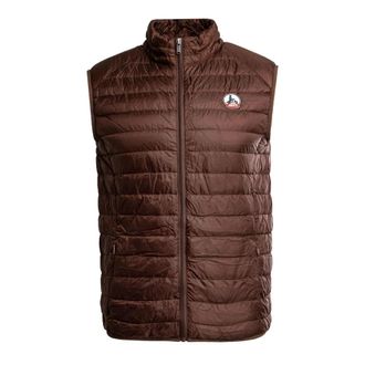 Jott Heren Vest Tom - Heren - Bodywarmers - Bruin - L - Jassen