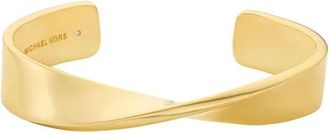 Michael Kors Twist Cuff Armband - Dames - Accessoires - Geel - Maat: ONE Size