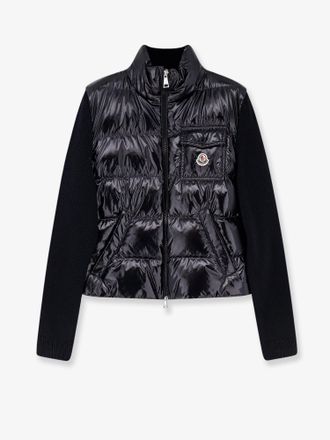 Moncler Piumino con inserti in lana vergine - MONCLER - gender_Woman