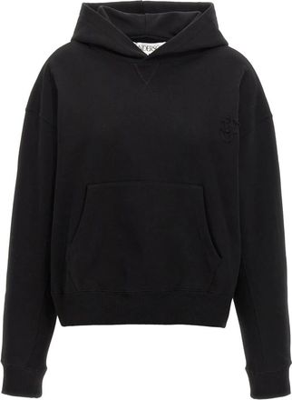 J.W.Anderson Dames, Sweatshirts & Hoodies, Zwart, Maat: S Katoen