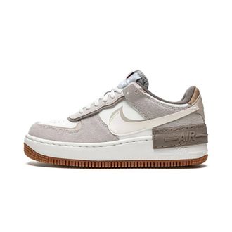 Nike Fitness, Dames, Veelkleurig, 38 1/2 EU, Leer, Air Force 1 Shadow