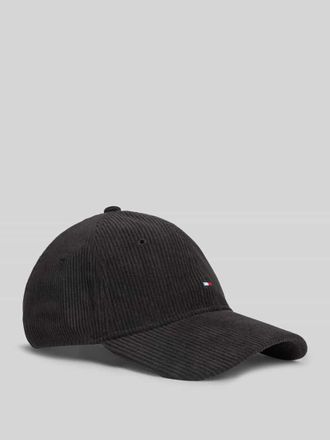 Tommy Hilfiger Cap mit Logo-Stitching Modell FLAG CORD in BLACK, Gr&ouml;&szlig;e 1