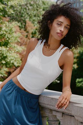 Pilcro Double Layer Tank Top