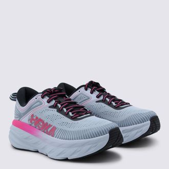 Hoka One One Womens Hoka One Sneakers Mineral-Rhubarb _ Cover Tex Sole El