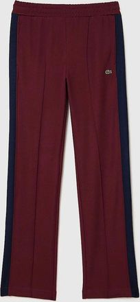 Lacoste Womens Open Hem Woven Joggers - Red - Size: 32in/10