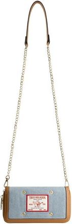 True Religion Buddha Patch Double Zip Chain Wallet in Denim at Nordstrom