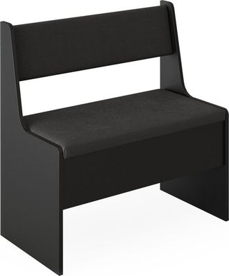 Vicco Banco De Comedor Roman, Negro, 76.6 X 41.5 Cm Vicco