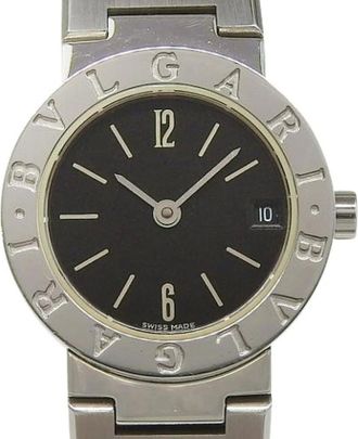 Bulgari Orologio Pre-owned Bb23Ss in acciaio inossidabile - - Pre-owned - Donna - Nero - ONE SIZE