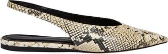 Liviana Conti Python Effect Ballerina - Dames - Ballerinas - Veelkleurig - 37 EU - Leer - Schoenen