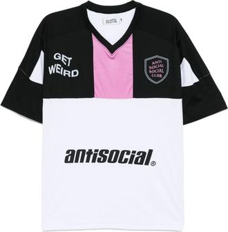 ANTI SOCIAL SOCIAL CLUB T-shirt Get Weird Soccer - Bianco