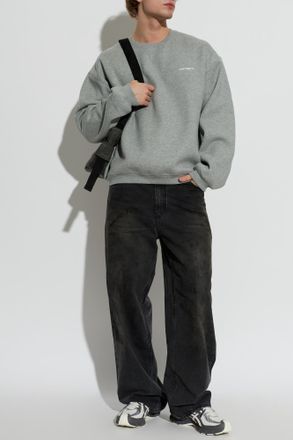 Carhartt Work in Progress Ebbert Crewneck Sweatshirt, Mens, Grey