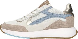 Floris Van Bommel Schoenen, Dames, Veelkleurig, 37 EU, Leer, Suvi Sneakers