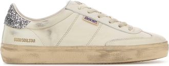 Golden Goose Deluxe Brand White Leather Soul Star Sneakers