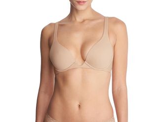 Natori Verge Convertible Plunge Contour Underwire Womens Bra Cafe : 30DDD, Elastane/Nylon/Polyester