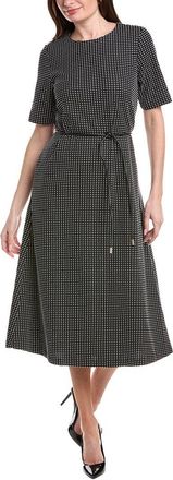 Anne Klein Elbow Sleeve Midi Dress