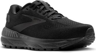 Brooks Mens Beast Gts 24 Running Shoes In Black/black/ebony
