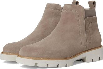 White Mountain Glassie Womens Boots Sand/Suede : 6.5 B - Medium, Leather/Rubber/Textile
