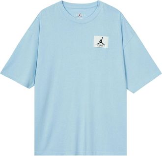 Nike Jordan Air Jordan Flight Essential Logo T-Shirt Blue DZ0605-425
