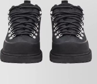 Diemme leather hi-top sneakers