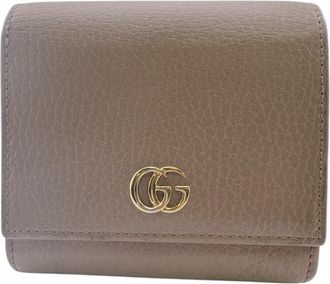 Gucci Brown Leather Wallet (Bi-Fold) (Pre-Owned)