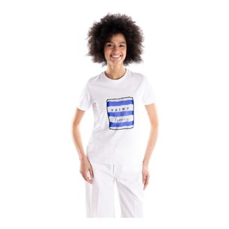 Bastille Dames, Tops, Wit, Maat: XL Katoen