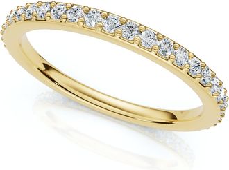 Pompeii3 3/8Ct Diamond Eternity Ring 14k Gold or Platinum Lab Grown