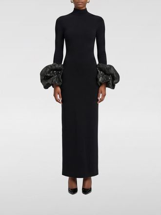 Solace London Abito Viviana Crystal in crepe con strass
