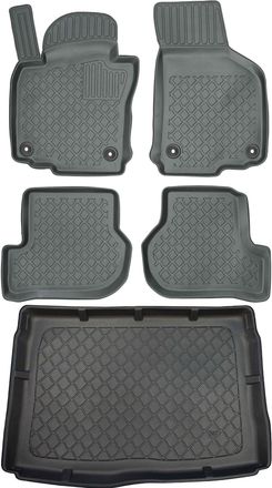 OEM Juego De Alfombrillas Para Coche Y Maletero Para Volkswagen Golf V Hatchback (octubre De 2003 A 2008)