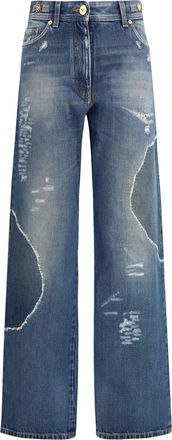 Versace Cotton Denim Jeans