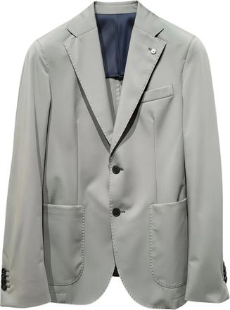 L.B.M. 1911 Blazer met enkele rij knopen - Grijs