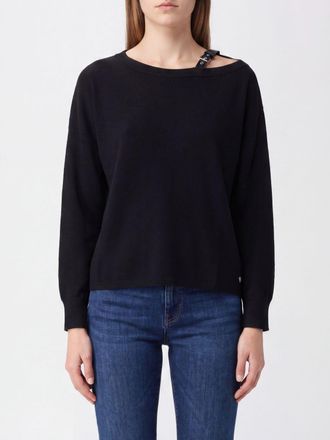 Liu Jo Maglia in misto lana e cashmere con scollo asimmetrico e cut-out