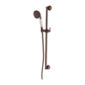 Omnires Omnires Armance - Conjunto De Cabezal De Ducha, Barra Y Manguera, Cobre Cepillado Armance-sorb