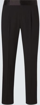 Giorgio Armani Virgin wool tuxedo pants