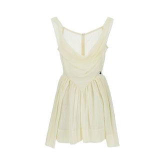 Vivienne Westwood Sunday muslin mini dress Woman 38