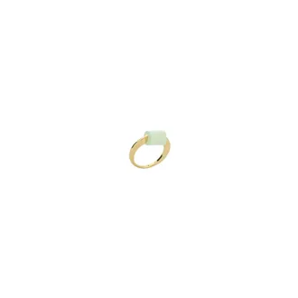 Aliita Rings, female, Yellow, Size: 52 MM Deco Cilindro CR