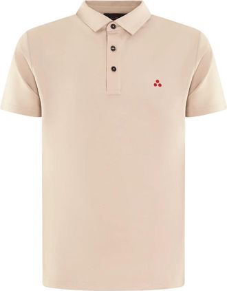 Peuterey Mezzola Polo Beige Shirt - Heren - Polos - Beige - S - Katoen - Tops