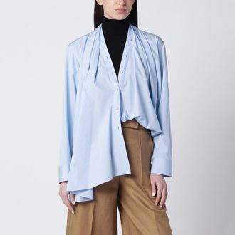 Loewe Cotton Poplin Shirt With Draping