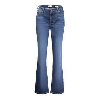 Guess Flared Jeans, female, Blue, Size: W27 L32 G08 Mid Rise Straight Jeans