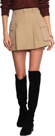Heartloom Zarina Skirt In Khaki