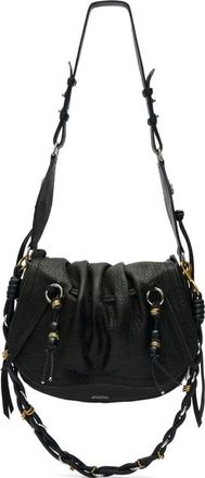 Isabel Marant Tassen, Dames, Zwart, ONE Size, Leer, Bolton Schoudertas