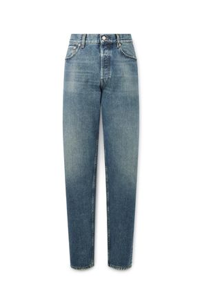 Thom Sweeney Straight-Leg Distressed Jeans