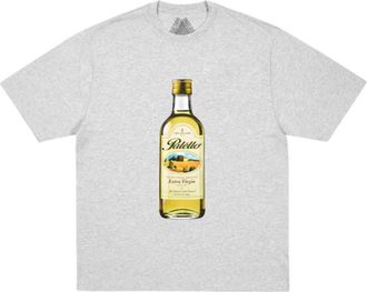 Palace Extra Virgin T-Shirt Grey Marl P30TS426