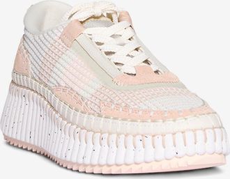 Chloé Umweltfreundliche niedrige Sneakers aus Mesh Nama