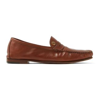 Versace Loafers, female, Brown, Size: 7 1/2 US 1N87J Loafers T.0,5