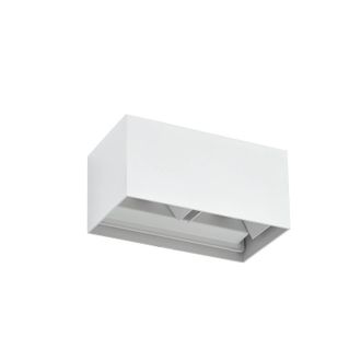 Lindby Lindby L&aacute;mpara De Pared Exterior nivar En Blanco Metal