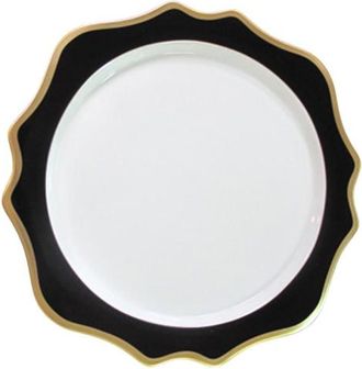 Anna Weatherley Annas Palette Charger Plate in Black at Nordstrom