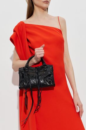 Balenciaga Bag Le City Mini, Womens, Black