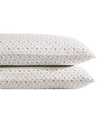 Laura Ashley Evie Set Of 2 Sateen Shams