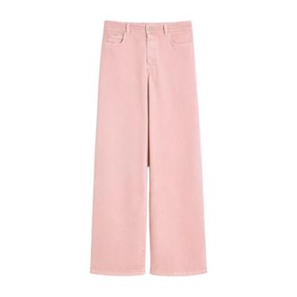 Max Mara Wide Jeans, female, Pink, Size: 2XS Wide Jeans