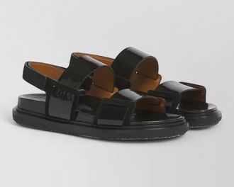 Marni leather fussbett sandals